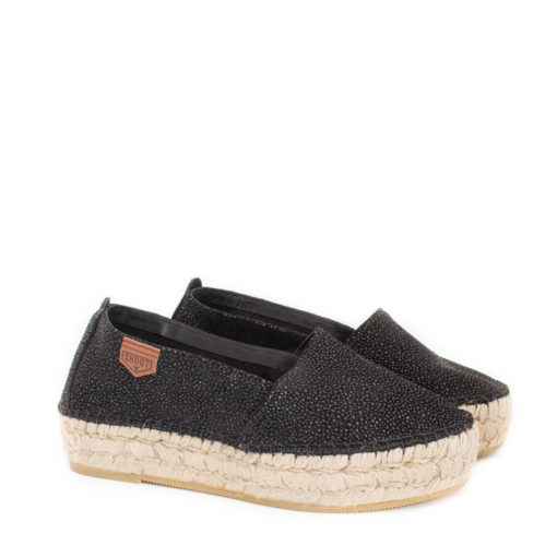 Casual Leder- Cristal Black