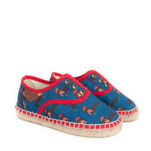 Sneaker Kinder- Dackel in Style