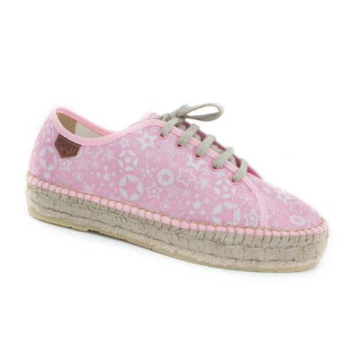 Sneaker Women- Pink Stars - Image 3