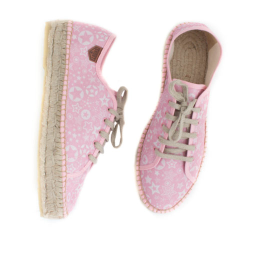 Sneaker Women- Pink Stars - Image 2