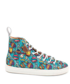 Sneakers Unisex Comic Talking