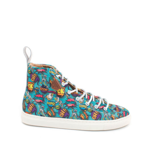 Sneakers Unisex Comic Talking