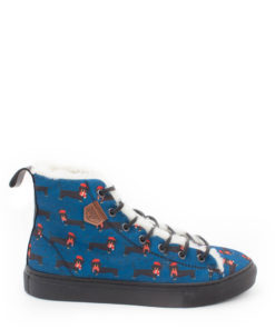 Sneakers Unisex Dackel in Style Sheepskin