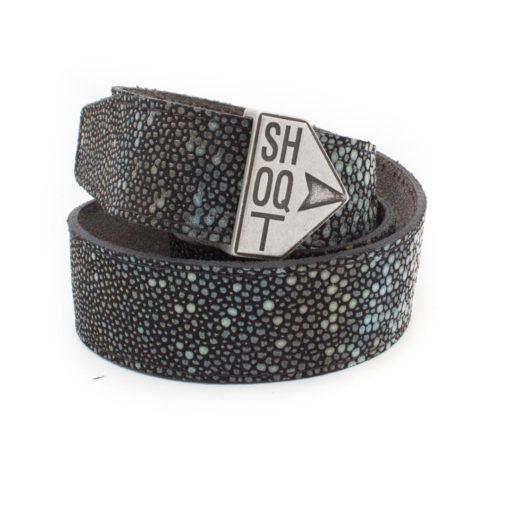 Leather Belt with Shoqt Buckle- Ray Freak - Image 2