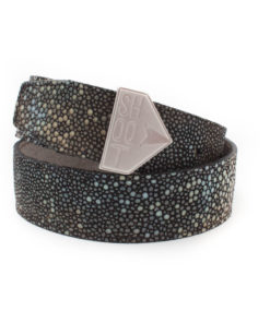 Leather Belt with Shoqt Buckle- Ray Freak