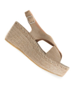 Leather Sandals- Taupe
